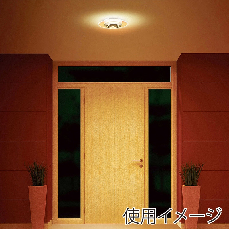 アイリスオーヤマ 小型シーリングライト 導光板 人感センサー付 750lm 電球色 ホワイト SCL-75LMS-LGP 1個(ご注文単位1個)【直送品】