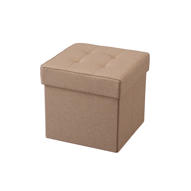 アイリスオーヤマ 折りたたみ収納スツール レギュラー ブラウン SSTR-38 1個(ご注文単位1個)【直送品】