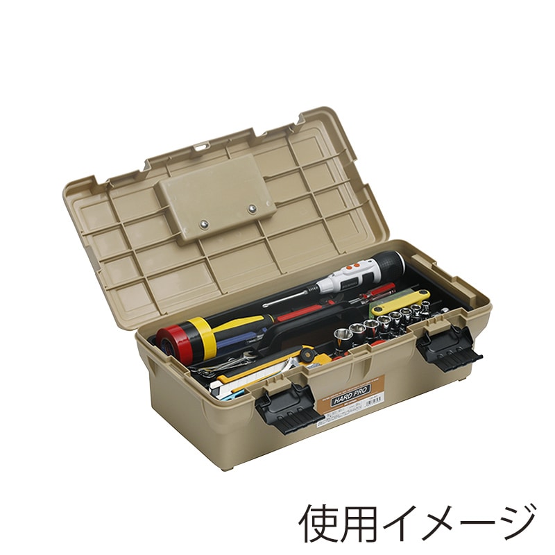 アイリスオーヤマ アウトドアボックス HARD PRO 45×23×15.5 ベージュ OD-460 1個(ご注文単位1個)【直送品】