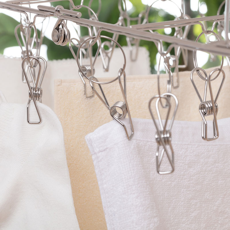 アイリスオーヤマ ステンレスピンチハンガー PIH-50SH 535818 1個（ご注文単位1個）【直送品】