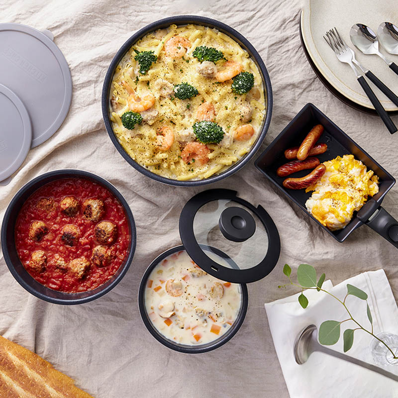 アイリスオーヤマ ダイヤモンドコート パンディープラス 9点セット IHDCIS9S 537288 1セット(ご注文単位1セット)【直送品】