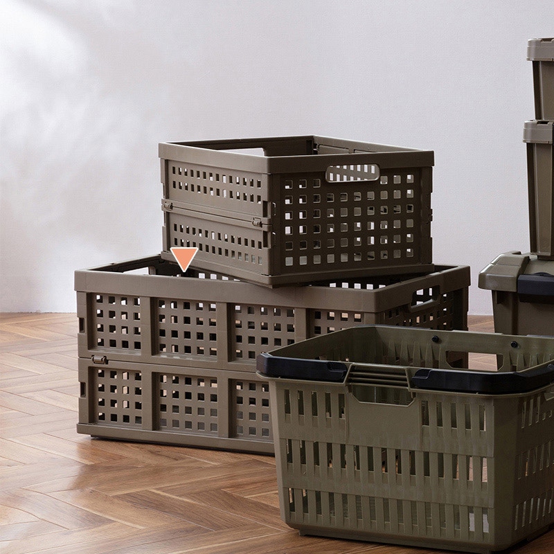 アイリスオーヤマ おりたたみコンテナ 70L　カーキ OC-OD70 1個（ご注文単位1個）【直送品】