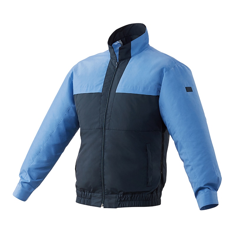 アイリスオーヤマ クールウェア WORK 長袖 M ブルー CNW-M02-A 1個(ご注文単位1個)【直送品】