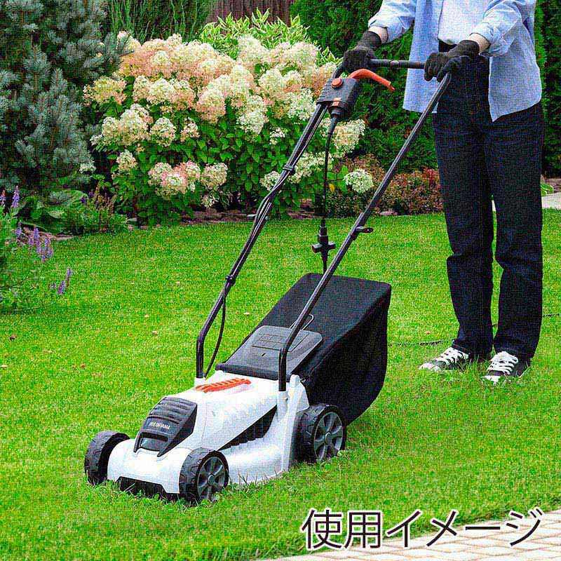 アイリスオーヤマ 電動芝刈機 ホワイト G-320W 1台(ご注文単位1台)【直送品】
