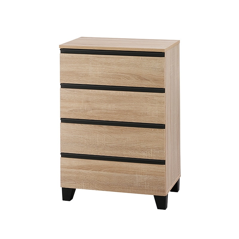 アイリスオーヤマ ウッドチェスト 脚付き 幅59cm ライトナチュラル WCHL-590 1台(ご注文単位1台)【直送品】