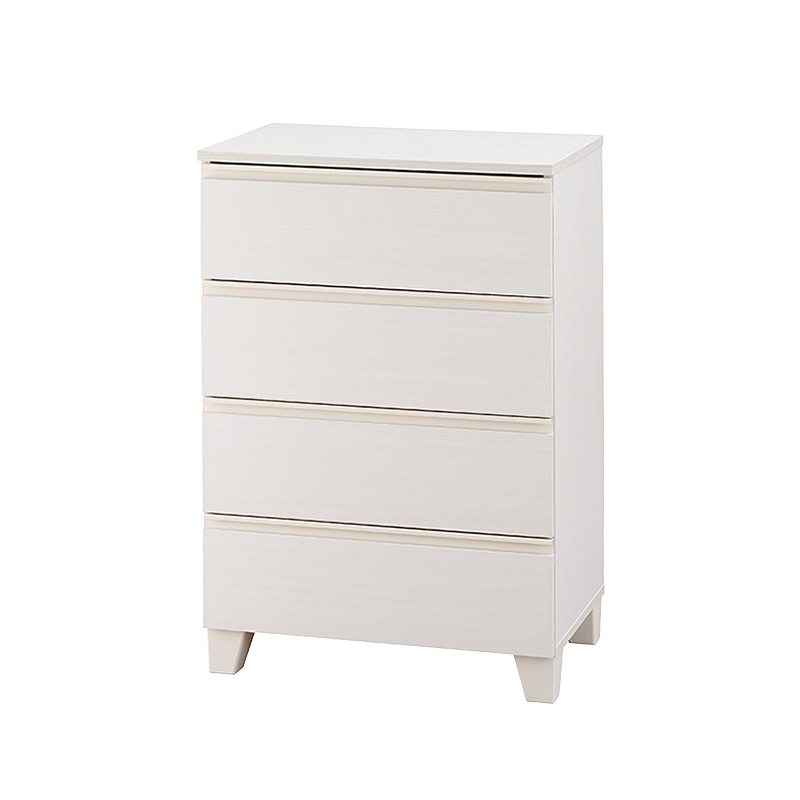 アイリスオーヤマ ウッドチェスト 脚付き 幅59cm オフホワイト WCHL-590 1台(ご注文単位1台)【直送品】