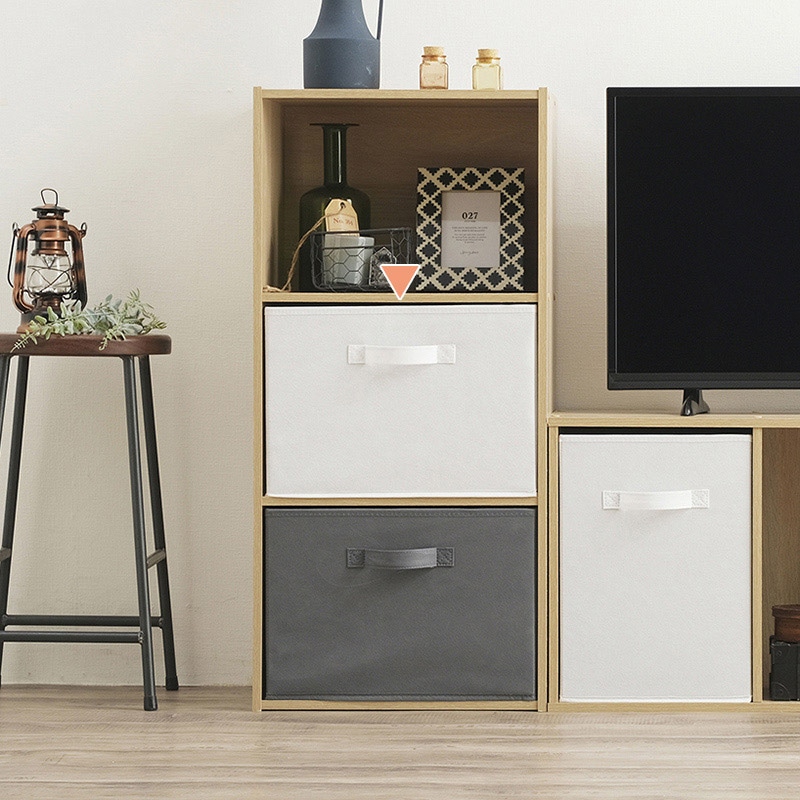 アイリスオーヤマ CBボックス用インナーボックス 縦置き用 ホワイト FIB-38R 1個(ご注文単位1個)【直送品】