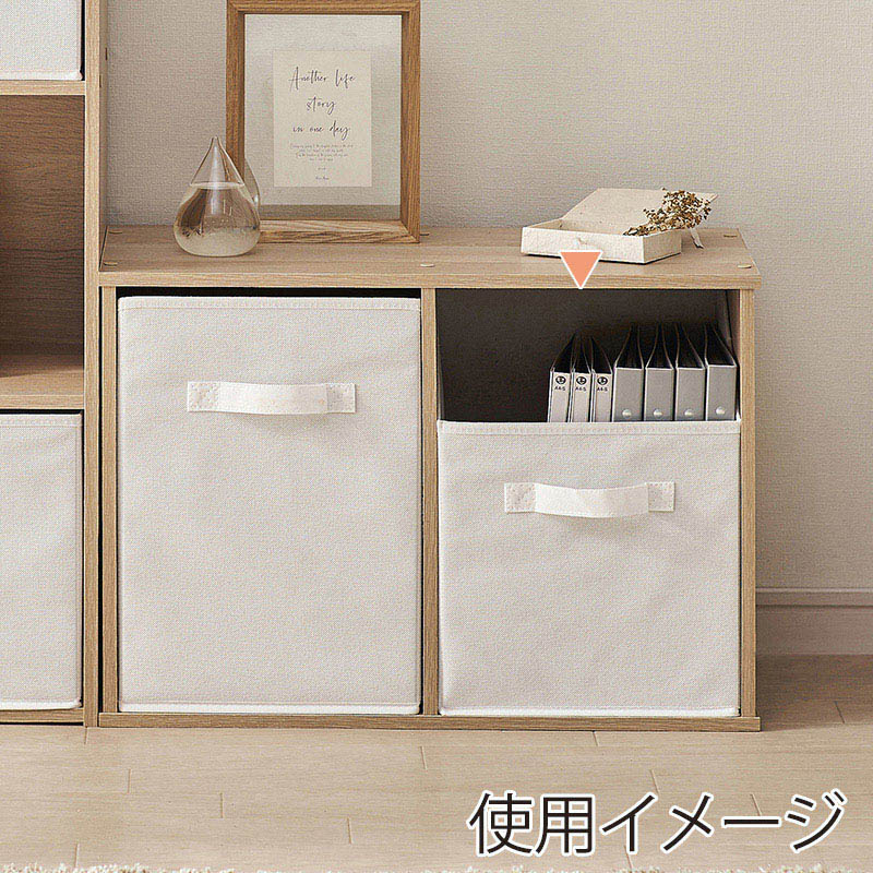 アイリスオーヤマ CBボックス用インナーボックス　横置き用 ホワイト FIB-27R 1個（ご注文単位1個）【直送品】