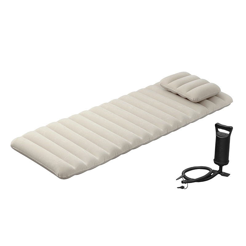 アイリスオーヤマ エアーベッド Sサイズ ベージュ ABD-1NTP 1個(ご注文単位1個)【直送品】
