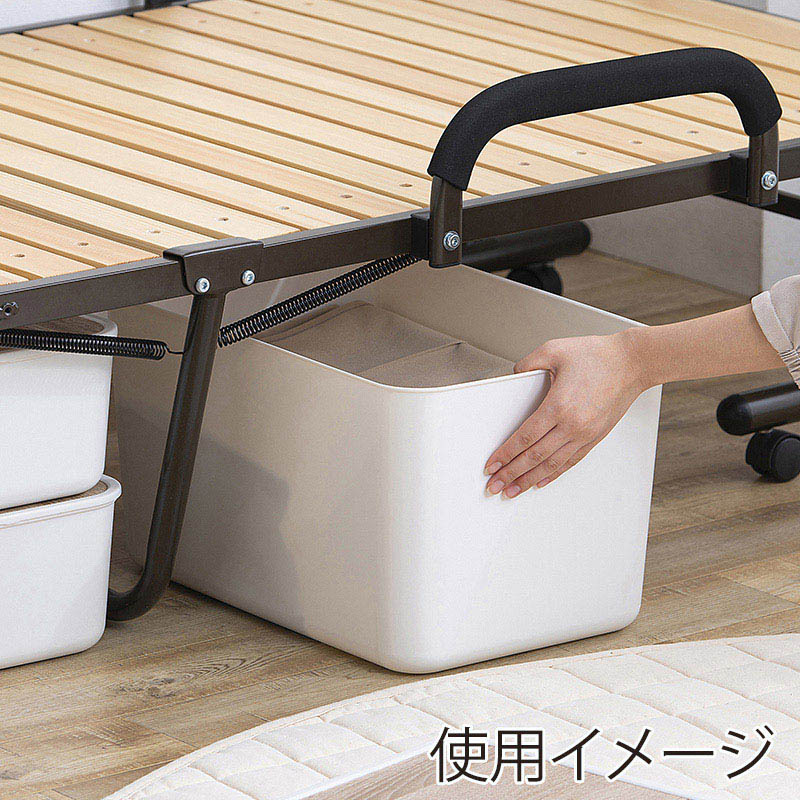 アイリスオーヤマ ナチュラルウッドボックス MDサイズ ホワイト NWB-45D 1個(ご注文単位6個)【直送品】