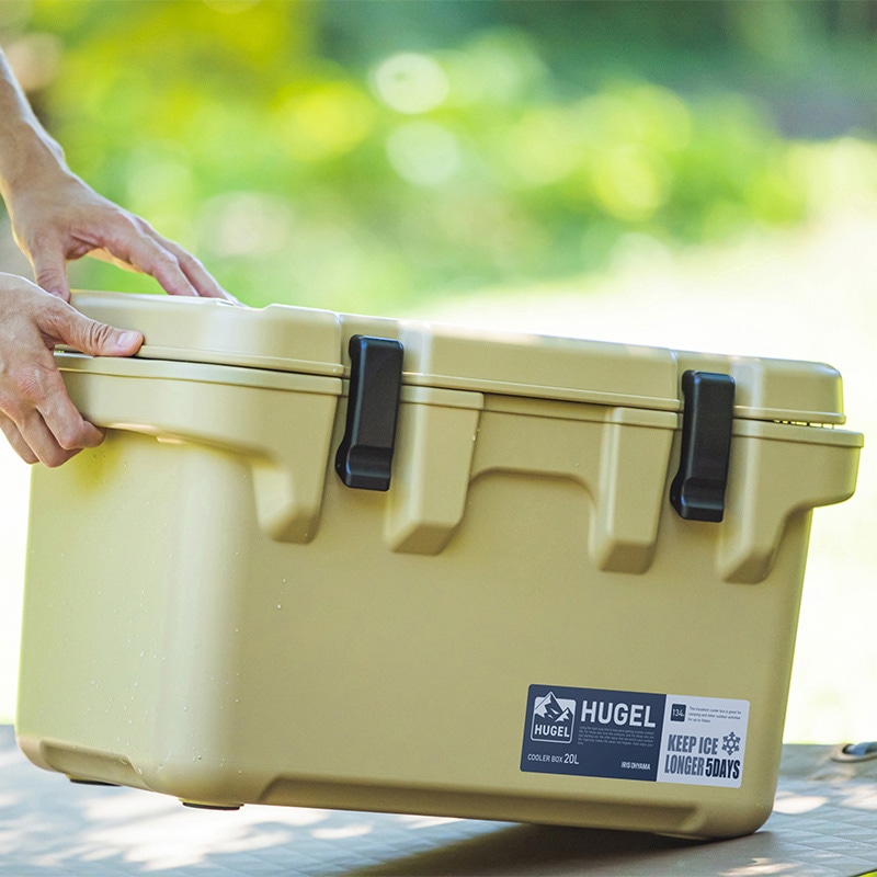 アイリスオーヤマ ヒューゲル クーラーボックス 20L ベージュ TC-20 1個(ご注文単位1個)【直送品】
