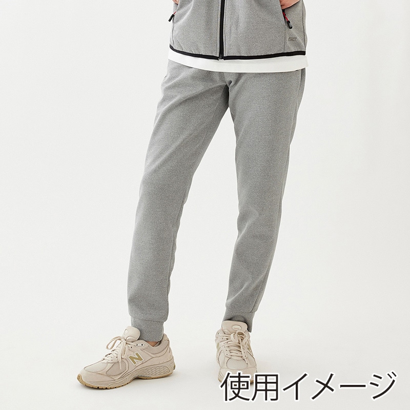アイリスオーヤマ ファンクト ストレッチジョグパンツ XL ミックスグレー FC21404-GRXL 1枚(ご注文単位1枚)【直送品】