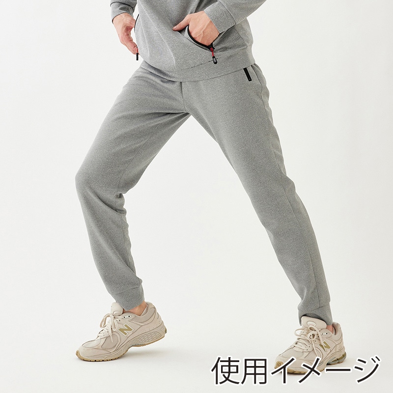 アイリスオーヤマ ファンクト　ストレッチジョグパンツ 3L　ミックスグレー FC21404-GR3L 1枚（ご注文単位1枚）【直送品】