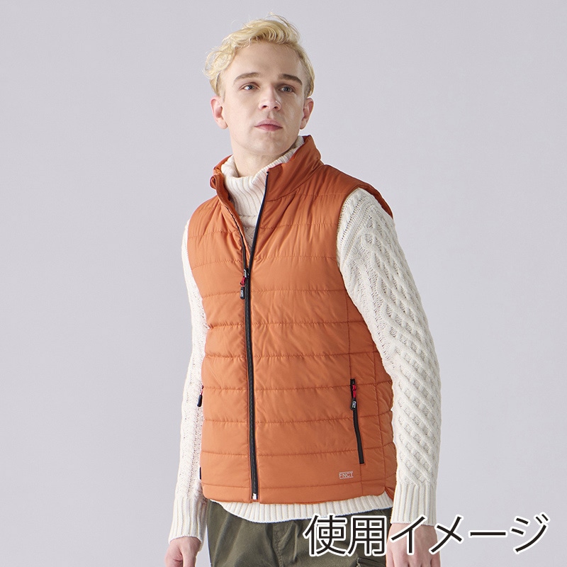 アイリスオーヤマ ファンクト　ヒートベスト　リバーシブル S　オレンジ FC21613-ORS 1枚（ご注文単位1枚）【直送品】