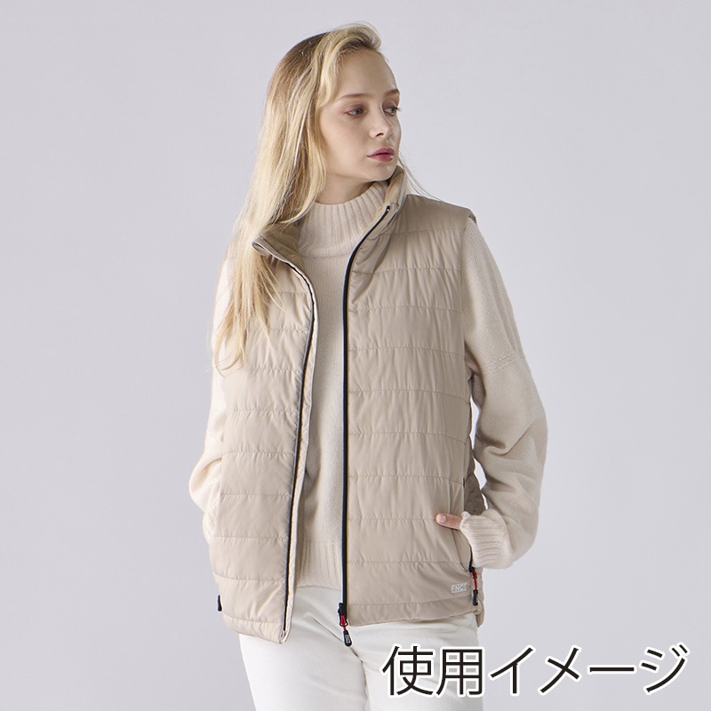 アイリスオーヤマ ファンクト ヒートベスト リバーシブル M ベージュ FC21613-BEM 1枚(ご注文単位1枚)【直送品】