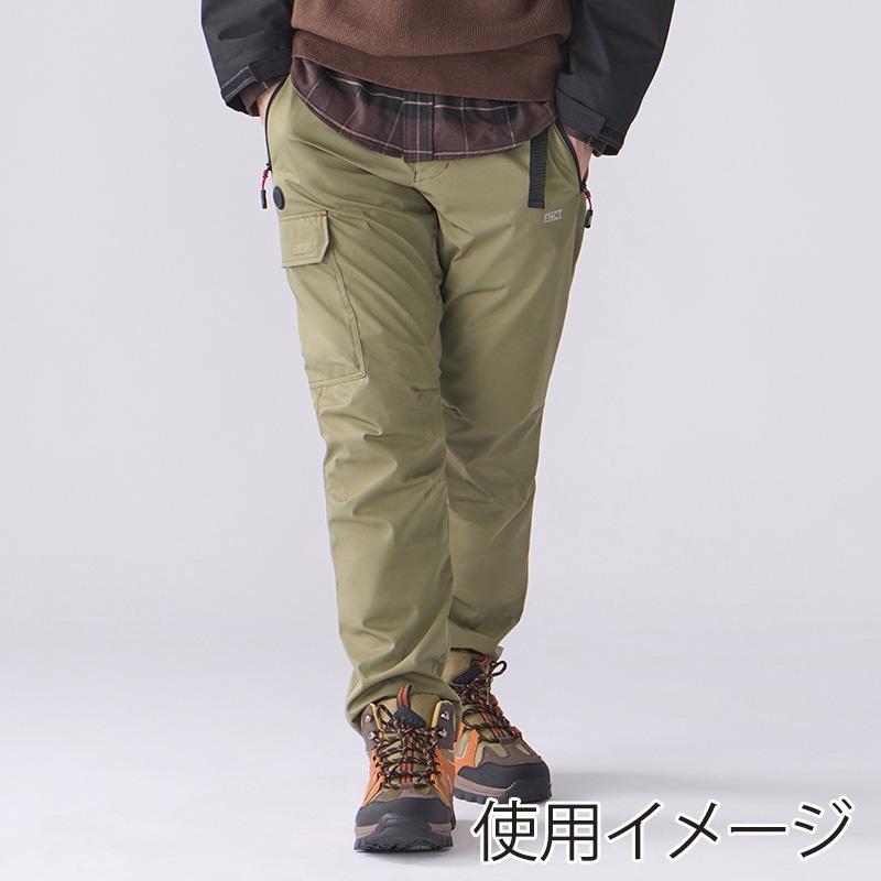 アイリスオーヤマ ファンクト ヒートパンツ 裏起毛 M カーキ FC21618-KHM 1枚(ご注文単位1枚)【直送品】