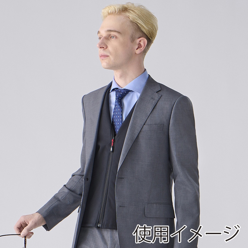 アイリスオーヤマ ファンクト インナーヒートベスト バッテリー付き M ブラック FC21620-BKM 1セット(ご注文単位1セット)【直送品】