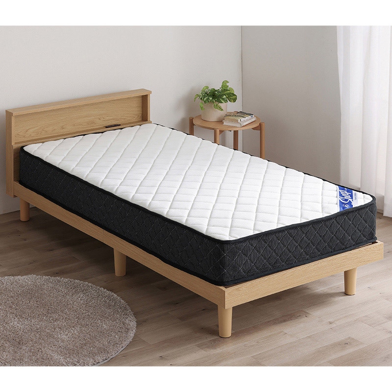 アイリスオーヤマ ポケットコイルマットレス シングル ホワイト PMTS21H-S 1枚(ご注文単位1枚)【直送品】