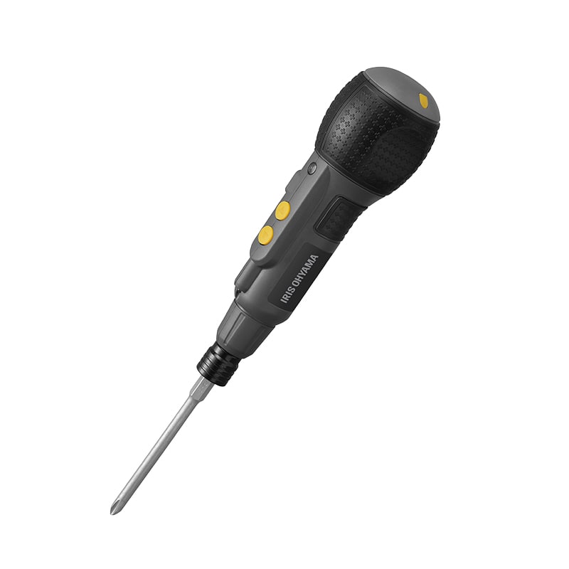 アイリスオーヤマ 電動ドライバー 充電式 ボールグリップ 3.6V グレー JMD8BG-H 1個(ご注文単位1個)【直送品】