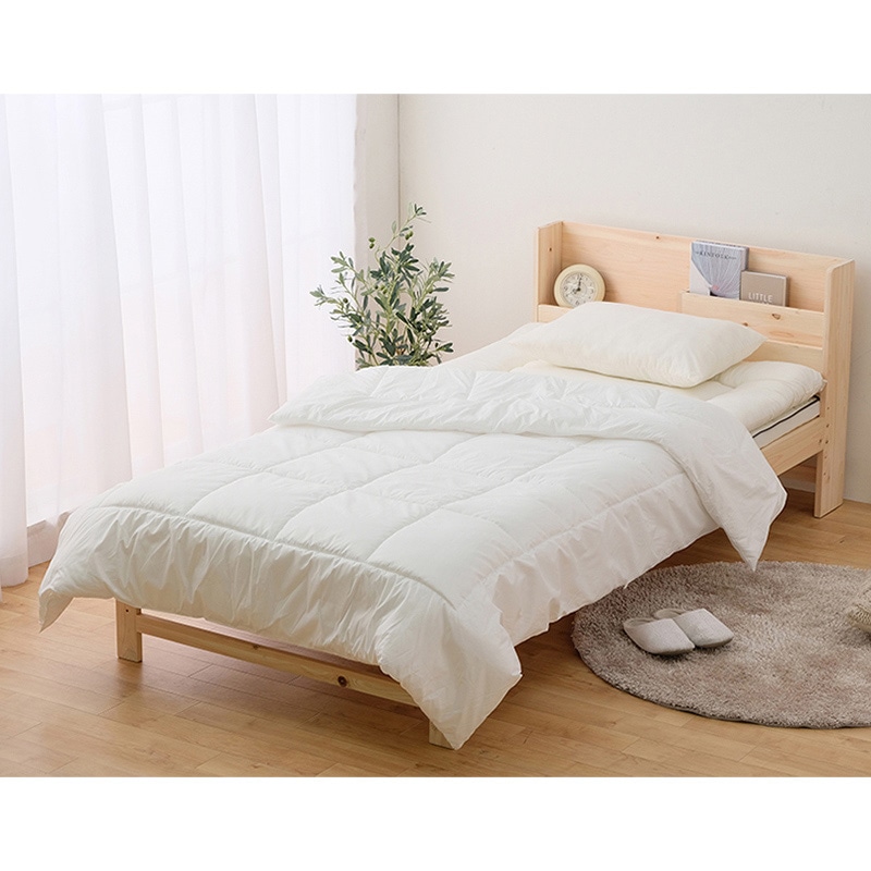 アイリスオーヤマ ふんわり掛けふとん　薄手 シングル　ホワイト FSUK-S 1枚（ご注文単位1枚）【直送品】