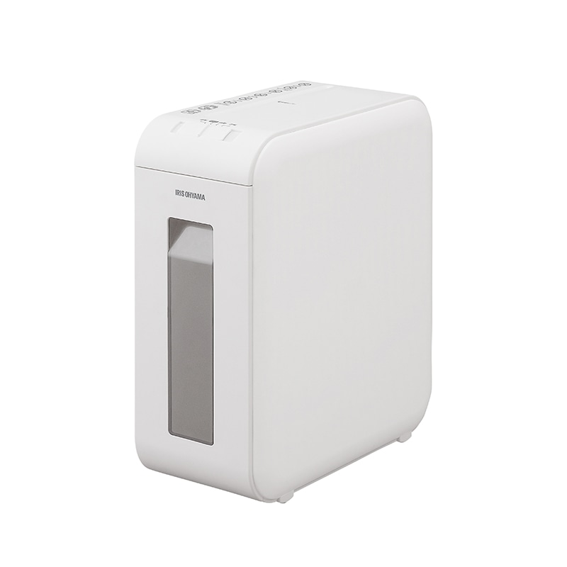 アイリスオーヤマ パーソナルシュレッダー ホワイト P6HCSV-W 1台(ご注文単位1台)【直送品】