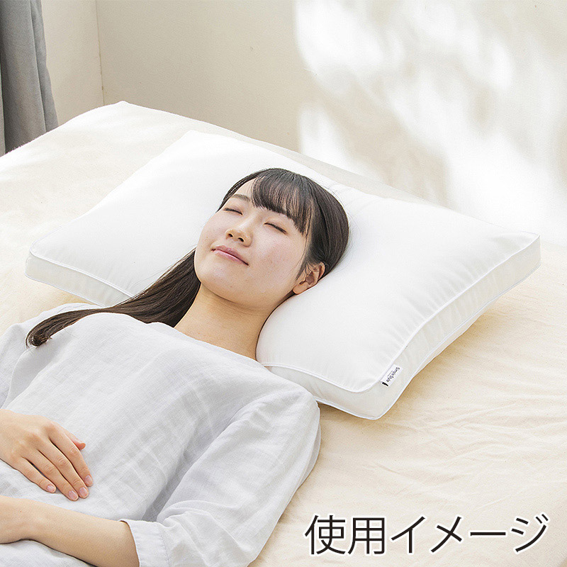 アイリスオーヤマ ふんわりスリープピロー PT-4060 1個(ご注文単位1個)【直送品】