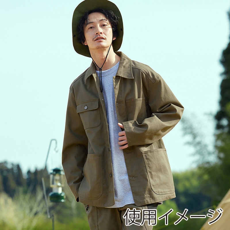 アイリスオーヤマ ファンクト ファイヤープルーフ カバーオール XL カーキ FC22106-KHXL 1枚(ご注文単位1枚)【直送品】