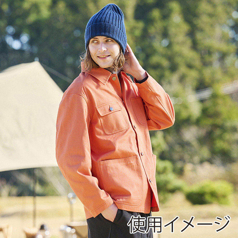 アイリスオーヤマ ファンクト ファイヤープルーフ カバーオール 3L オレンジ FC22106-OR3L 1枚(ご注文単位1枚)【直送品】