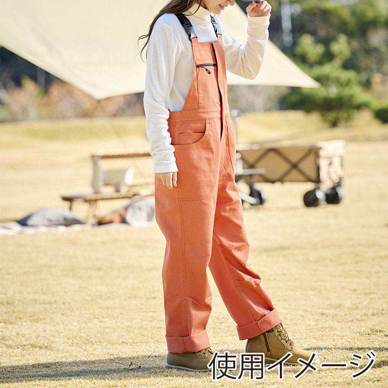 アイリスオーヤマ ファンクト ファイヤープルーフ オーバーオール S オレンジ FC22108-ORS 1枚(ご注文単位1枚)【直送品】