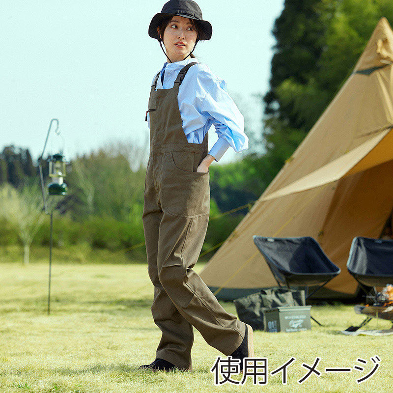 アイリスオーヤマ ファンクト ファイヤープルーフ オーバーオール XL カーキ FC22108-KHXL 1枚(ご注文単位1枚)【直送品】