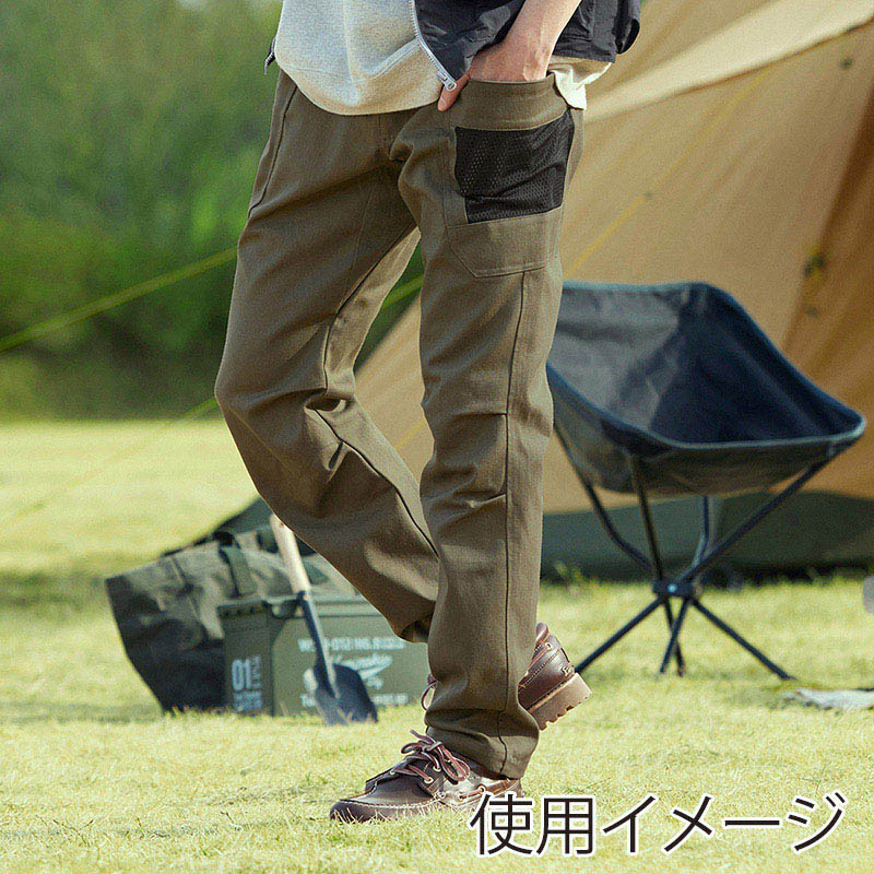 アイリスオーヤマ ファンクト ファイヤープルーフ ボトムス 3L カーキ FC22104-KH3L 1枚(ご注文単位1枚)【直送品】