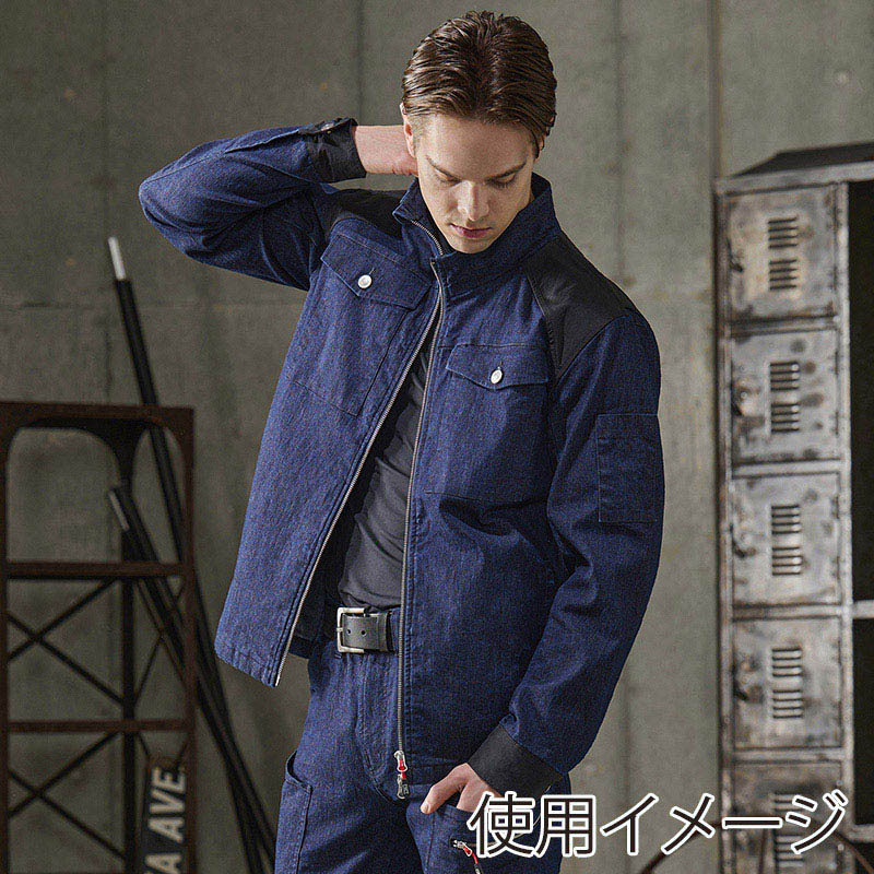 アイリスオーヤマ ファンクト ギアブルゾン L インディゴ FC22109-INL 1枚(ご注文単位1枚)【直送品】