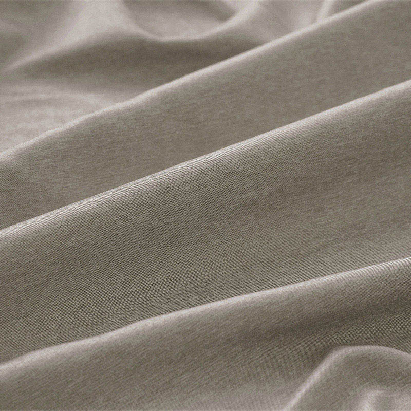 アイリスオーヤマ 掛け布団カバー シャンブレー ダブル ブラウン KKC-TP-D 1枚(ご注文単位1枚)【直送品】