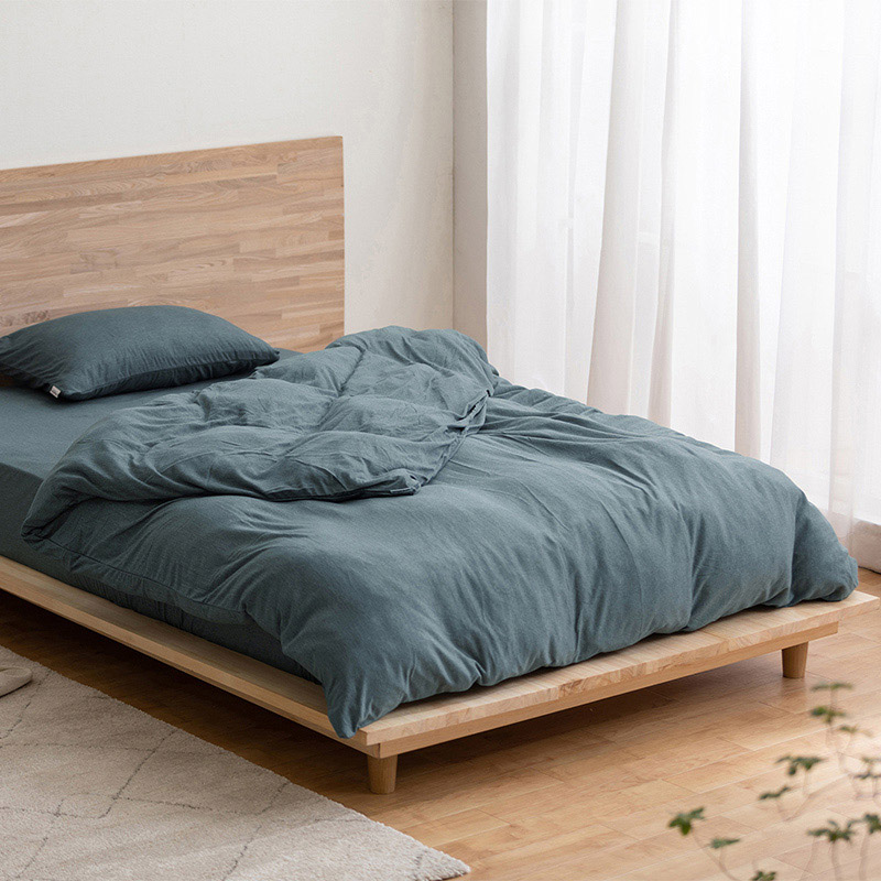 アイリスオーヤマ 掛け布団カバー 天竺 セミダブル ネイビー KKC-TCK-SD 1枚(ご注文単位1枚)【直送品】