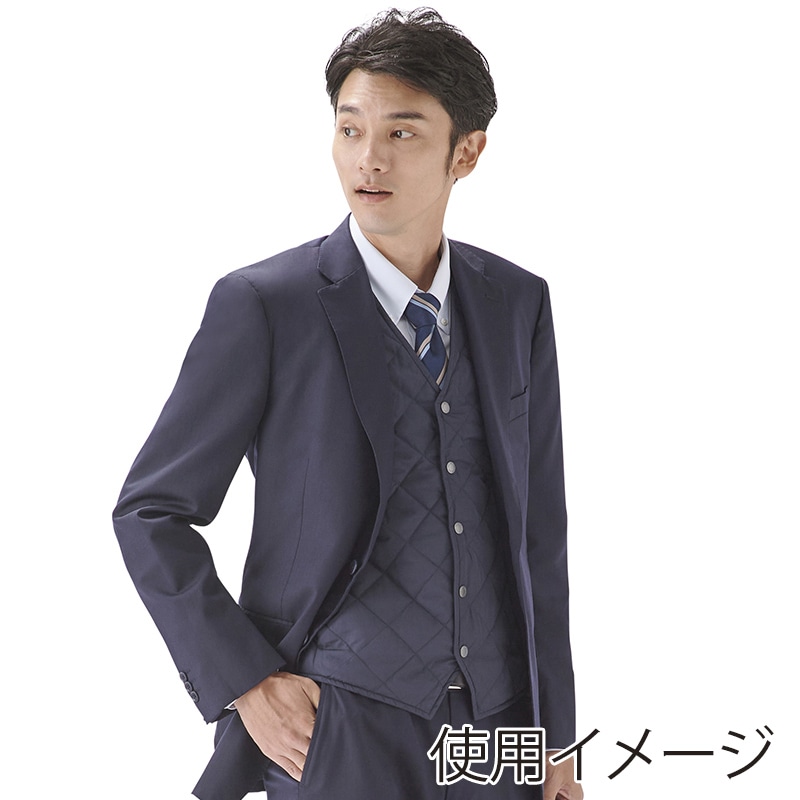 アイリスオーヤマ ファンクト ヒートベスト キルティング ビジネス XL ネイビー FC22600-NVXL 1枚(ご注文単位1枚)【直送品】