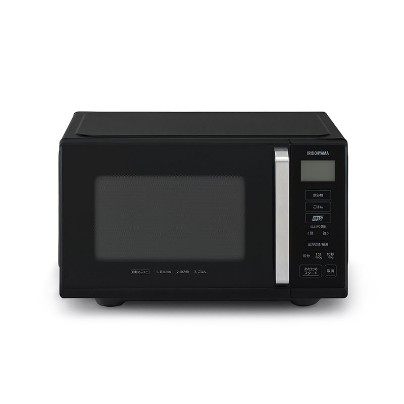 アイリスオーヤマ 電子レンジ 22L フラットテーブル 22LIMB-F2202-B ブラック 101997 1台(ご注文単位1台)【直送品】