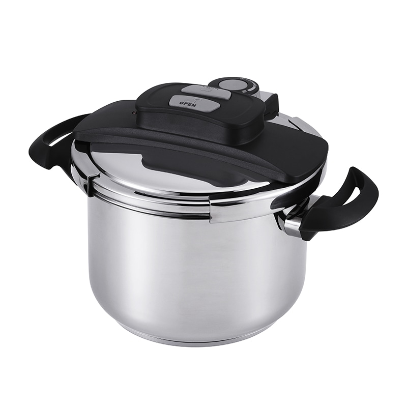 アイリスオーヤマ 両手圧力鍋 IH/ガス火対応 6L RAN-6L 1個(ご注文単位1個)【直送品】