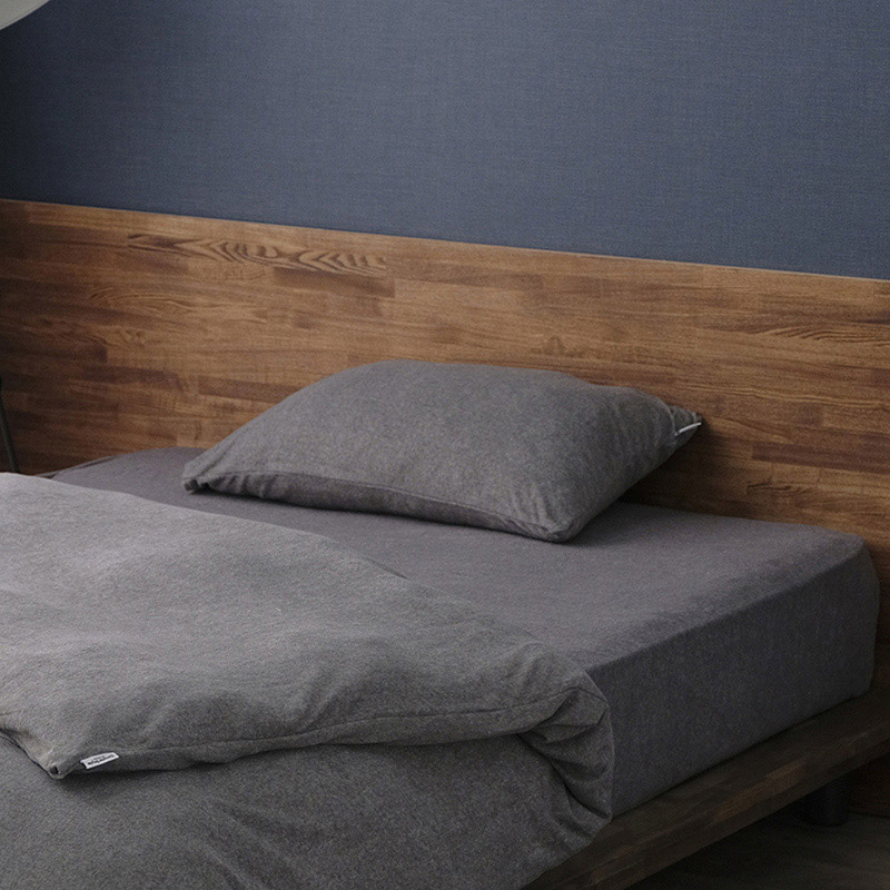 アイリスオーヤマ 枕カバー　幅43cm ダークグレー PWC-TCS4060 1枚（ご注文単位1枚）【直送品】