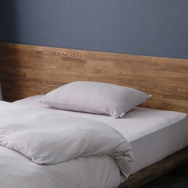 アイリスオーヤマ 枕カバー　幅43cm ライトグレー PWC-TCS4060 1枚（ご注文単位1枚）【直送品】