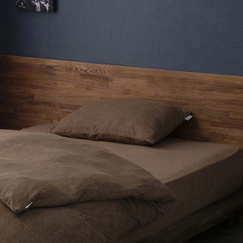 アイリスオーヤマ 枕カバー　幅43cm ブラウン PWC-TCS4060 1枚（ご注文単位1枚）【直送品】