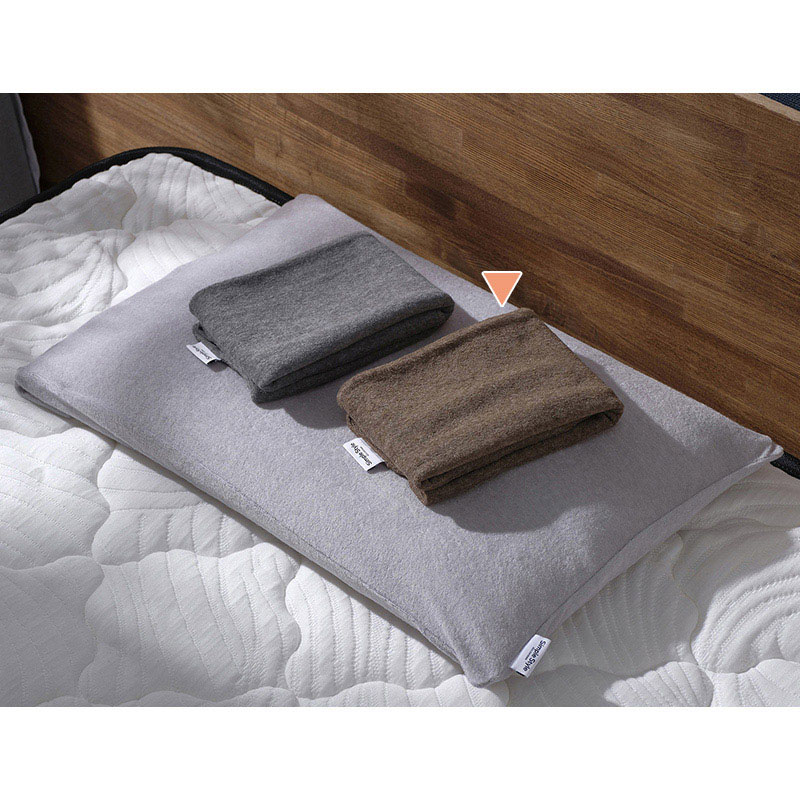 アイリスオーヤマ 枕カバー 幅43cm ブラウン PWC-TCS4060 1枚(ご注文単位1枚)【直送品】