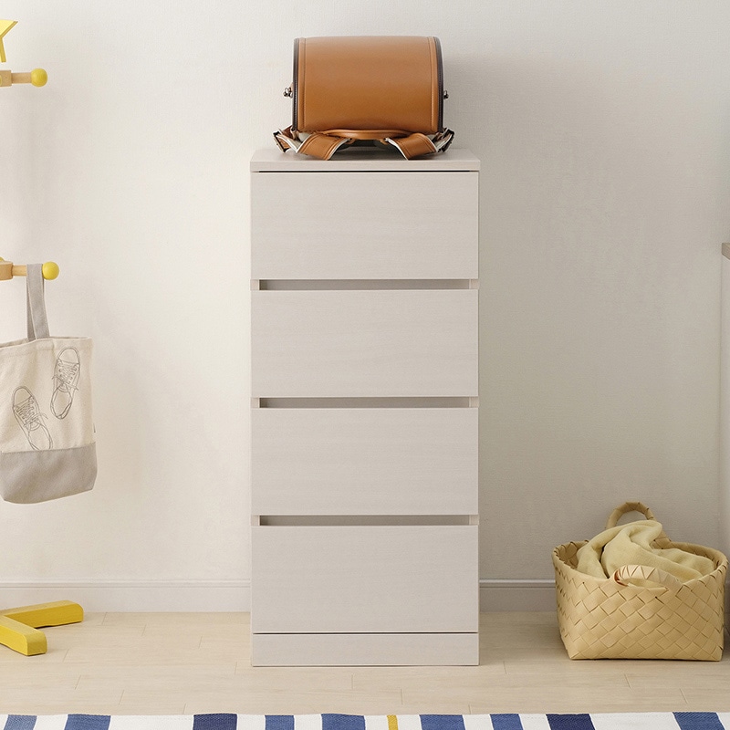 アイリスオーヤマ ウッドチェスト 幅39cm オフホワイト WCH-390 1台(ご注文単位1台)【直送品】