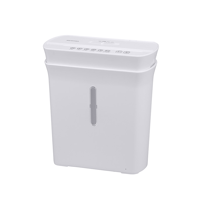 アイリスオーヤマ パーソナルシュレッダー ホワイト PS-A8C-W 1台(ご注文単位1台)【直送品】