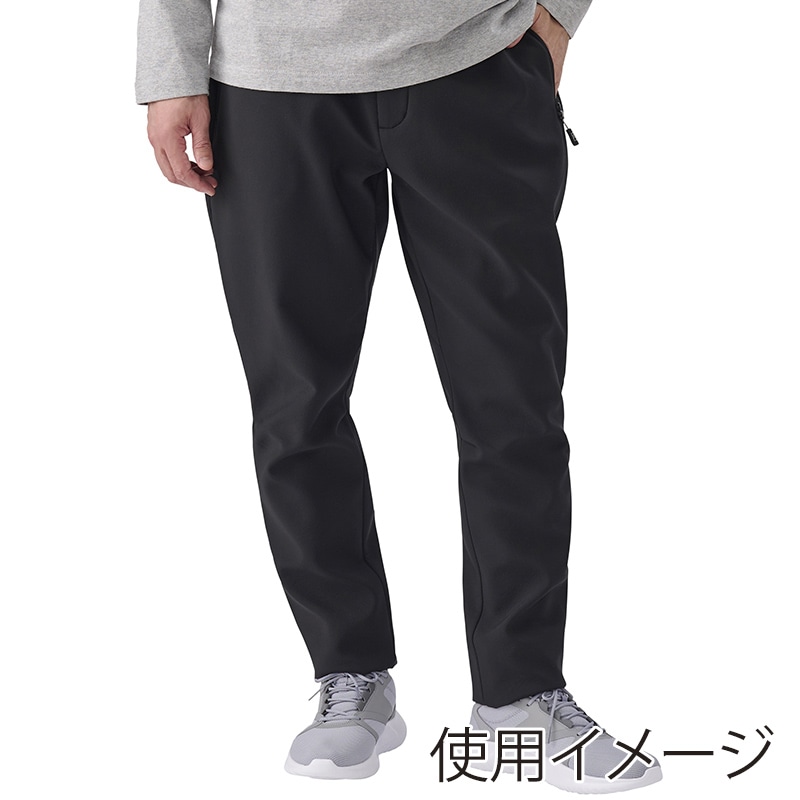 アイリスオーヤマ ファンクト 保温パンツ ストレッチ 裏フリース ボンディング ブラック/カーキ FC22401-BK3L 1枚(ご注文単位1枚)【直送品】