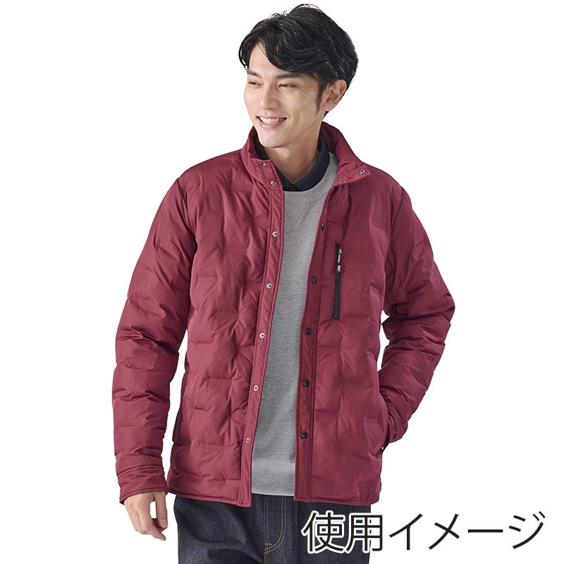 アイリスオーヤマ ファンクト 中綿 圧着保温ジャケット L ワイン FC22500-WIL 1枚(ご注文単位1枚)【直送品】