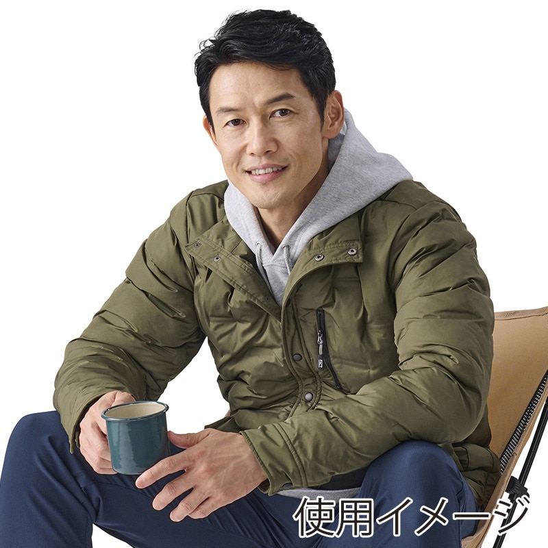 アイリスオーヤマ ファンクト 中綿 圧着保温ジャケット 3L カーキ FC22500-KH3L 1枚(ご注文単位1枚)【直送品】
