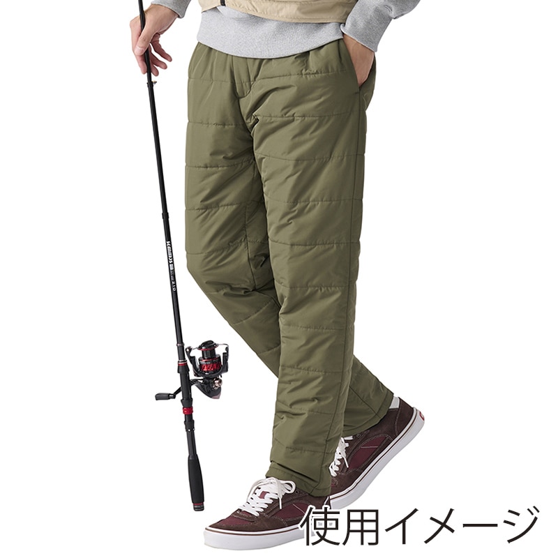 アイリスオーヤマ ファンクト 中綿 保温パンツ 3L カーキ FC22503-KH3L 1枚(ご注文単位1枚)【直送品】