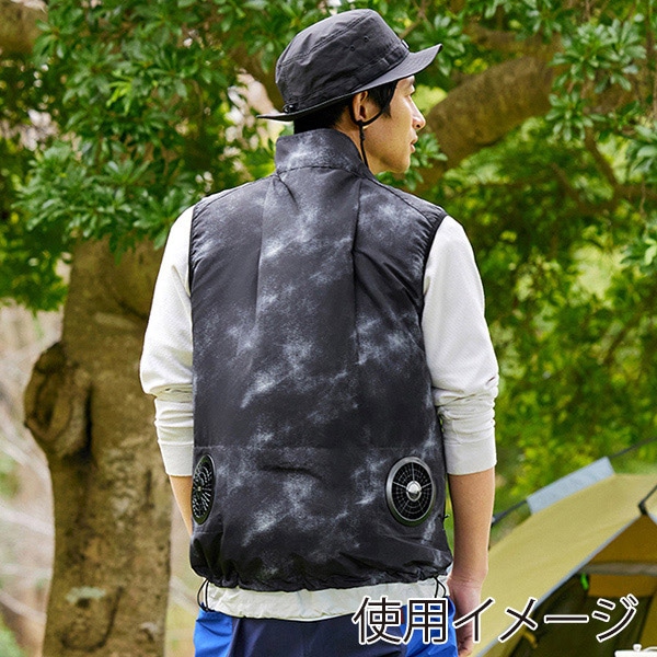 アイリスオーヤマ ファンクト クールウェア PROベストセット 3L ブラック FC23301-BK3L 1セット(ご注文単位1セット)【直送品】