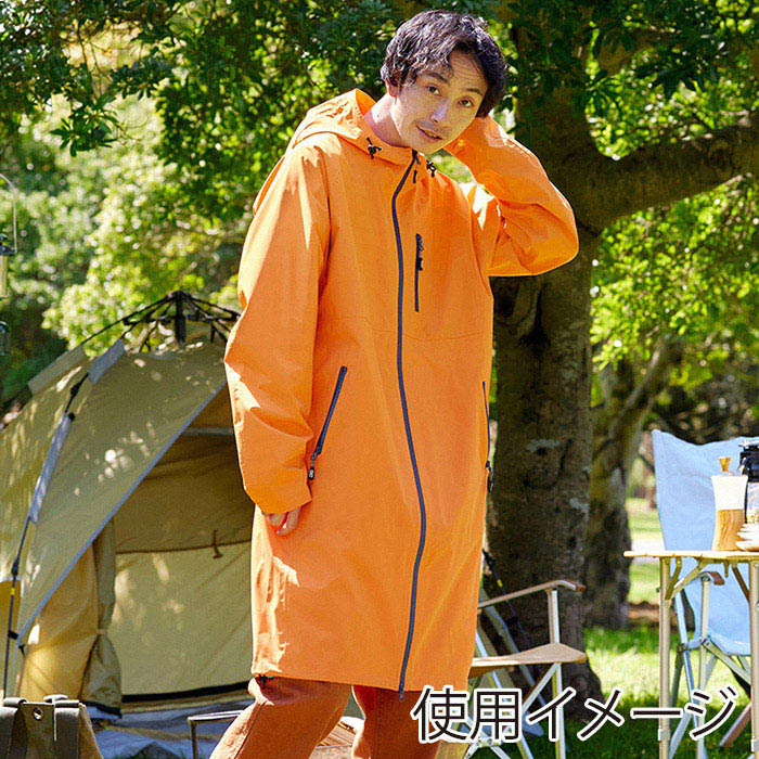 アイリスオーヤマ ファンクト ロング防水マンパ XL オレンジ FC23105-ORXL 1枚(ご注文単位1枚)【直送品】