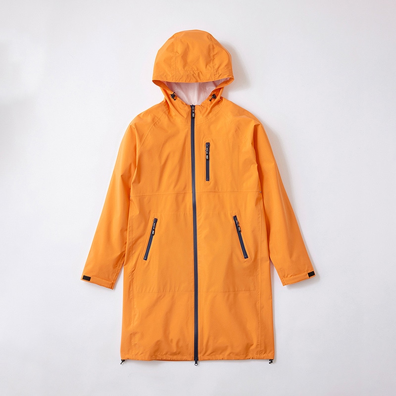 アイリスオーヤマ ファンクト　ロング防水マンパ 3L　オレンジ FC23105-OR3L 1枚（ご注文単位1枚）【直送品】